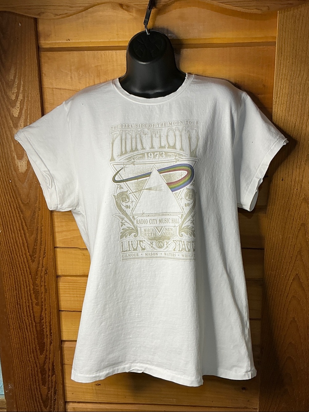 Malibu Bum Pink Floyd “Live On Stage” Graphic Tee Size L